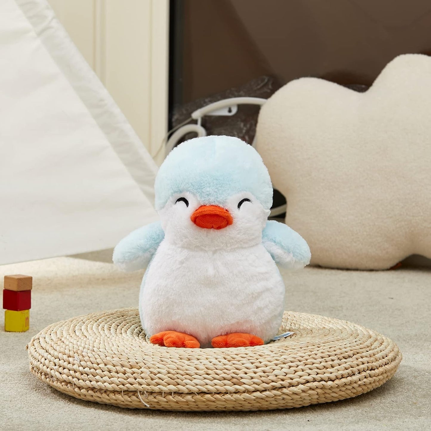Glow Guards 12'' Musical Light up Penguin Stuffed Animal,Soft Penguin Plush Toy with LED Night Lights &Nursery Songs,Birthday Children's Day Hoilday Gift for Toddler Kids