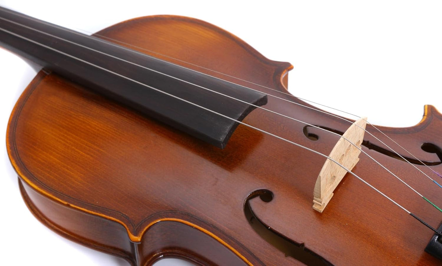 Violin 4/4 full size for Beginners,Kids &Adults Spruce Top Maple Back Side Students Starter Violin Set with Case,Bow,Rosin,Tuner,Shoulder Rest and Extra Strings