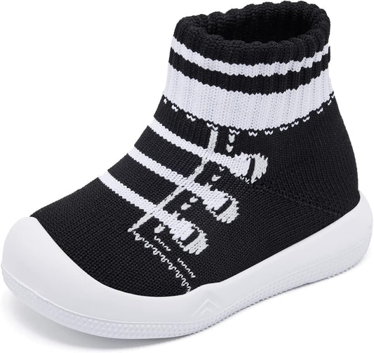Engtoy Baby Shoes & Socks - Non-Slip Breathable Slippers with Soft Rubber Sole - Baby Boys & Girls Slip On Sneakers