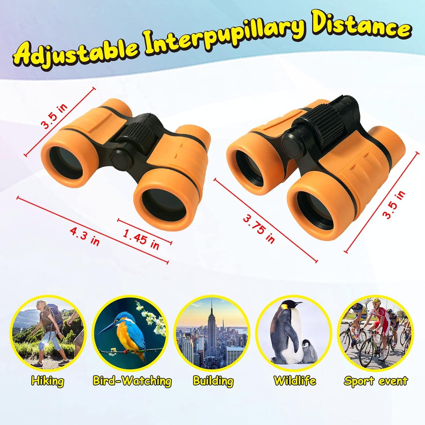 ESSENSON Kids Explorer Kit - Adventure Kit for Kids, Outdoor Explorer Kit with Binoculars, Summer Outdoor Toys for Kids Ages 4-8
