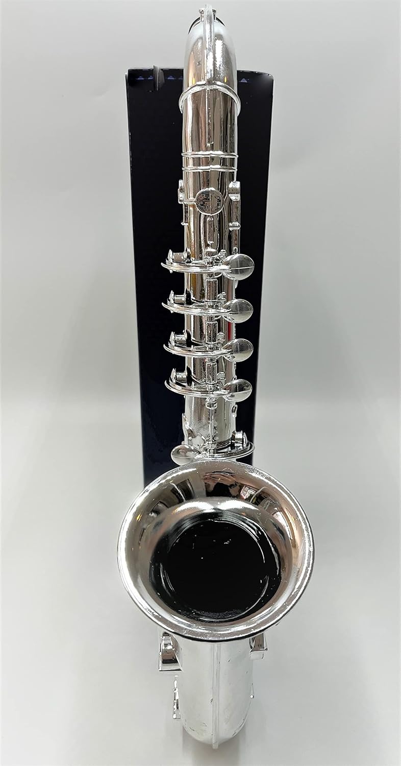 Toy Instruments Set Trumpet, Saxophone and Clarient with Standard Keys in Perfect Pitch are Easy and intuitive to Create Real Music. Instruments Measures 16 inches in Length.