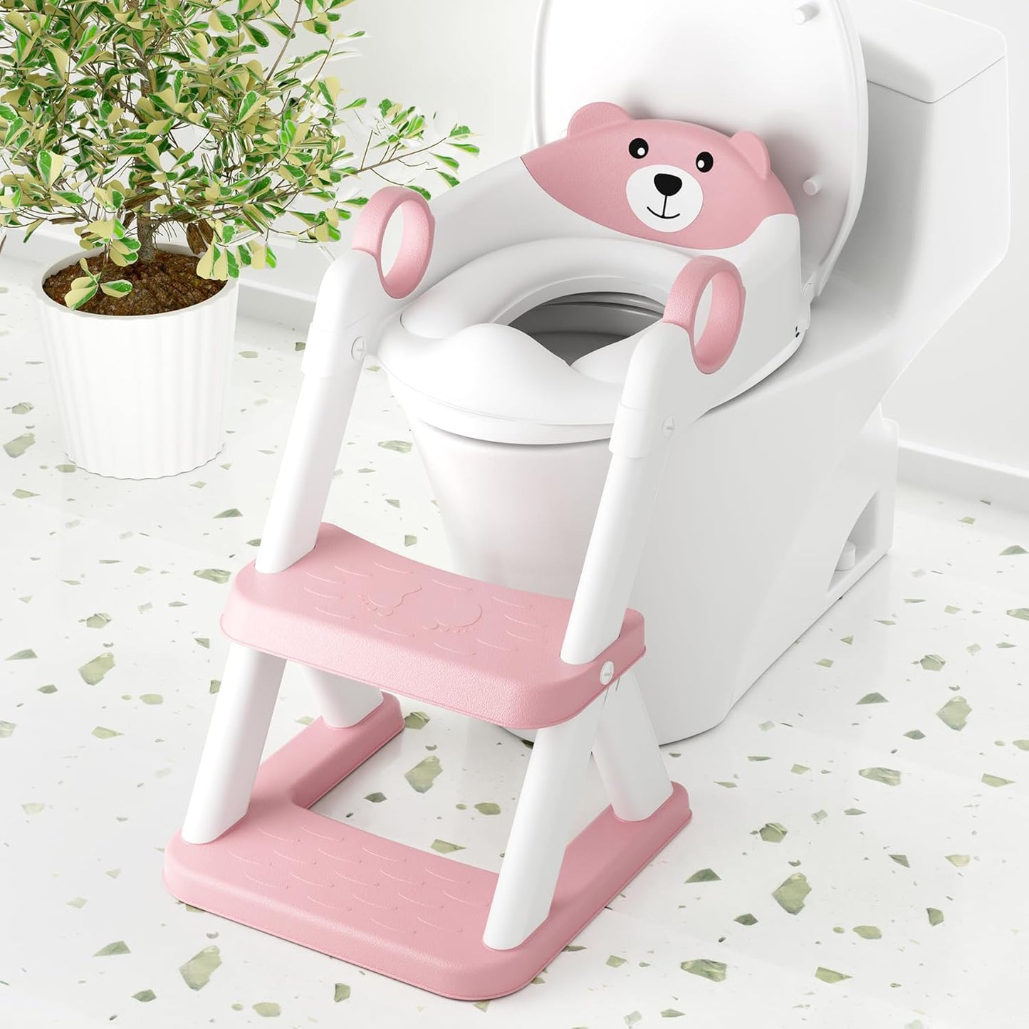 Training Toilet Ladder, Multi-Use, Convenient and Suitable for Most Situations，Girls, Boys