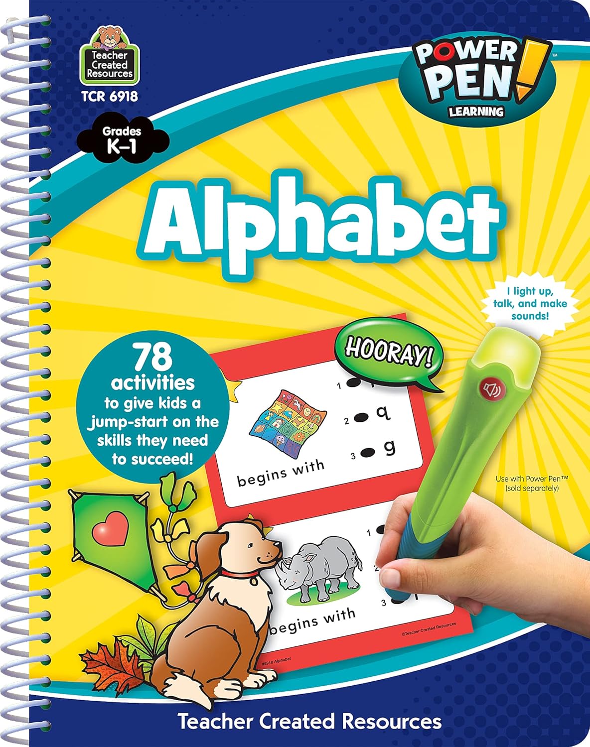 Teacher Power Pen & Learning Books Set - 4 Book Set