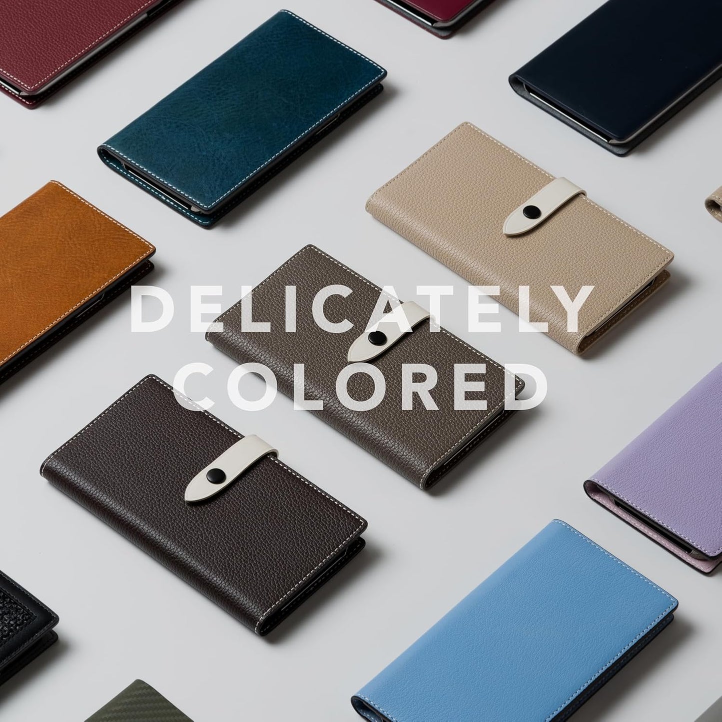 D8 Edition Full Grain Leather Wallet Case for iPhone 15 Pro Max - [2-in-1] Handcrafted Detachable Diary Style with Magnetic MagSafe Back Cover and Snap Closure, Gift Box Included (Etoffe Cream)