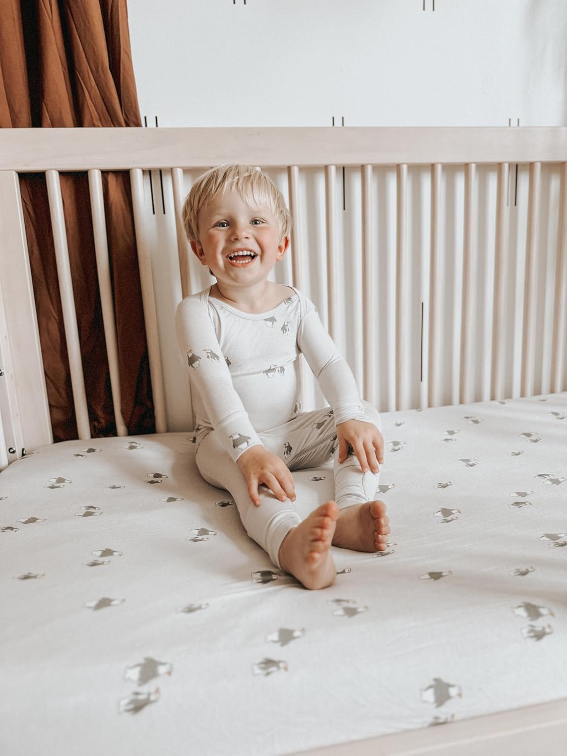 GUNAMUNA Unisex Baby Toddler Ultra-Soft Convertible Pajama, Footie or Romper Sleeper with Diaper Zipper, Newborn to 24 Months