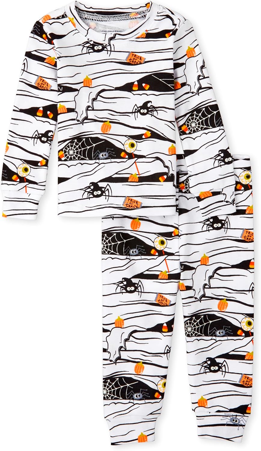 The Children’s Place Family Matching, Christmas and Holiday Pajama Sets, Cotton