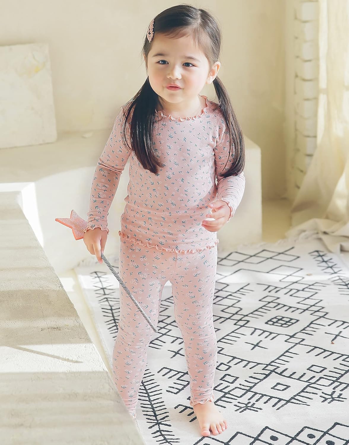 VAENAIT BABY 6M-12Y Kids Unisex Girls & Boys Soft Comfy Modal Tencel Sleepwear Pajamas 2pcs or 4pcs Set