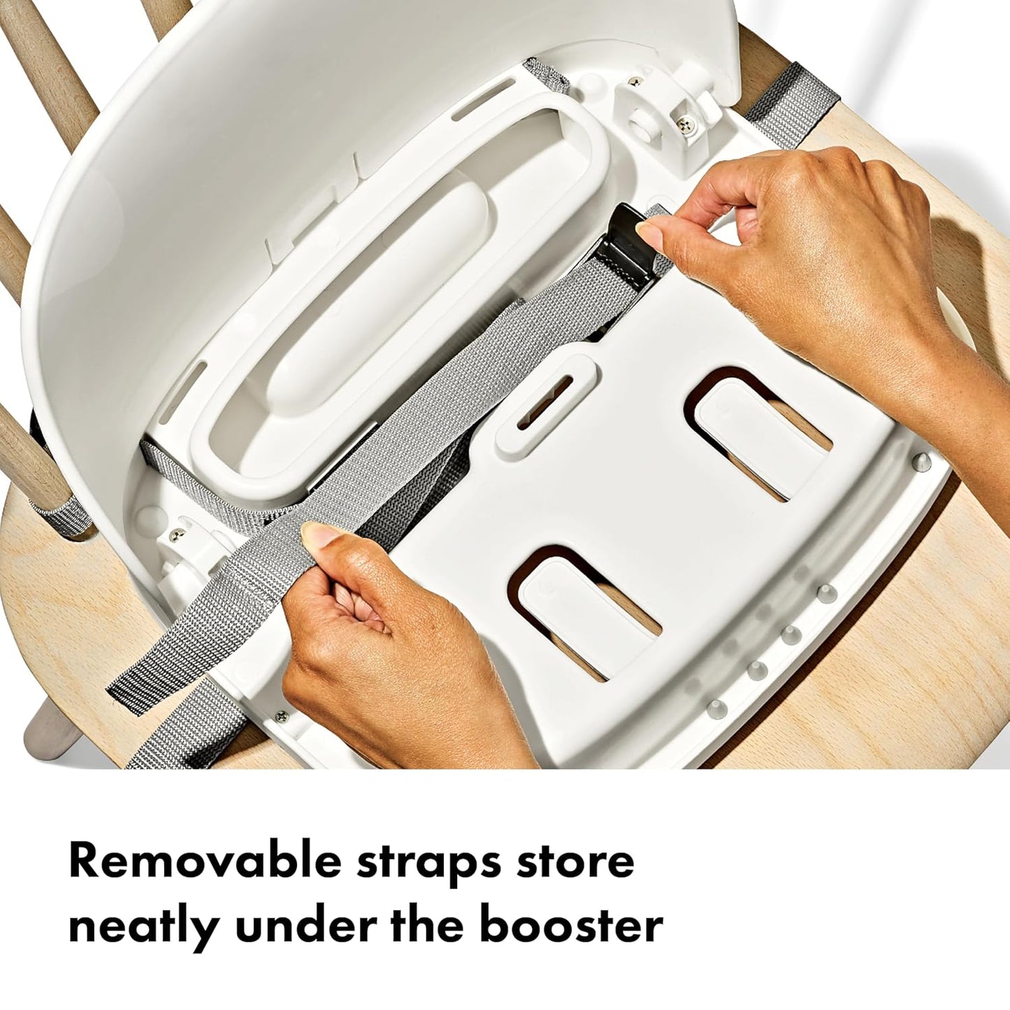 OXO Tot Perch Booster Seat with Straps - Blossom
