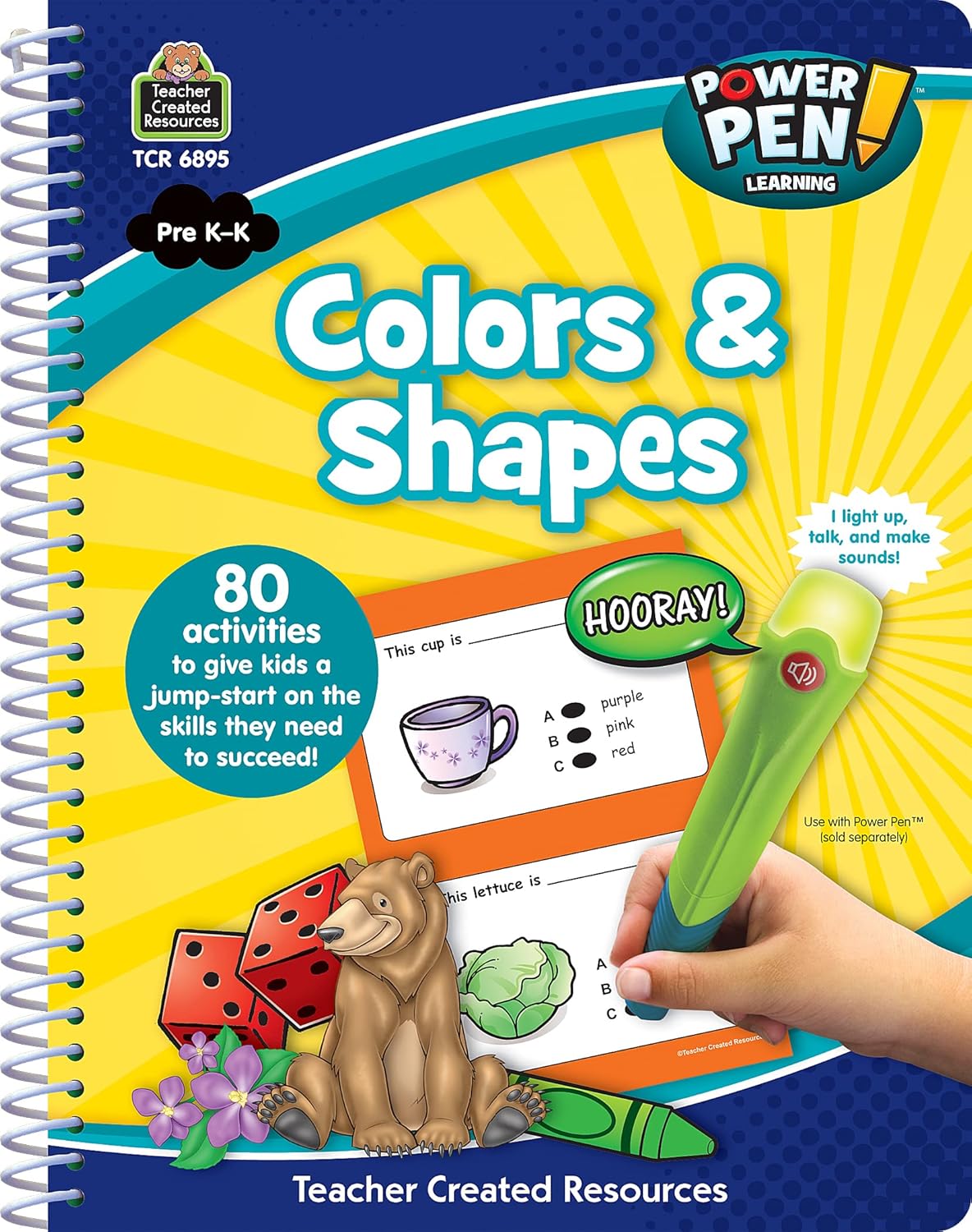 Teacher Power Pen & Learning Books Set - 4 Book Set