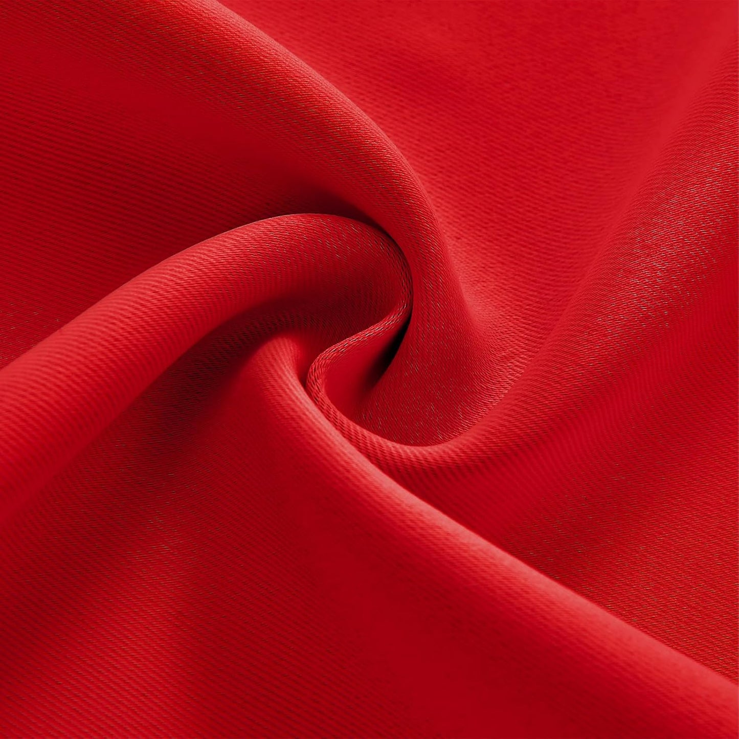 Joydeco Blackout Curtains 108 Inches Long, Thermal Insulated Black Out Curtains 2 Panels Set, Room Darkening Drapes for Living Room Window Rod Pocket Back Tab (W52 x L108 Inch, Red)