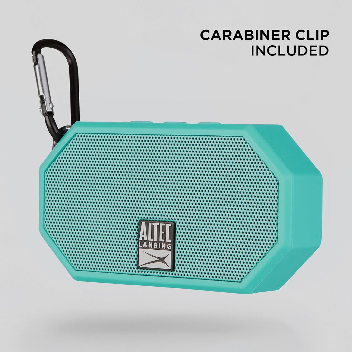 Altec Lansing Mini H2O - Waterproof Bluetooth Speaker, IP67 Certified & Floats in Water, Compact & Portable Speaker for Hiking, Camping, Pool, and Beach