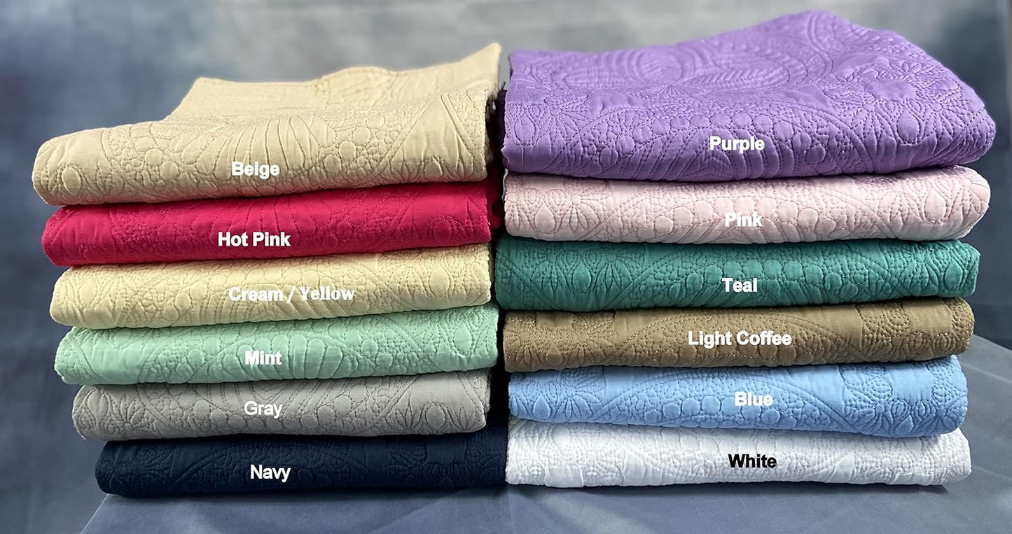 Personalized Baby Blanket Quilt | Monogrammed Blankets for Boys and Girls | Embroidered Baby Gifts | (Dino)