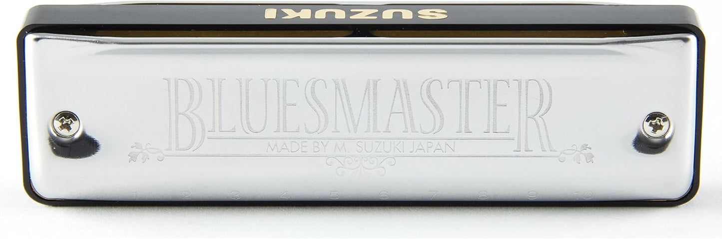 SUZUKI Harmonica, Silver Bluesmaster G