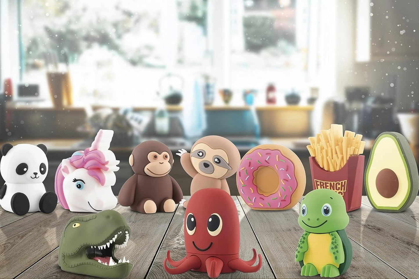 Octopus Bluetooth Wireless Speaker - Bluetooth Speaker for Kids - Portable Bluetooth Speaker in Many Fun Designs - Compatible with iPhone and Android Devices