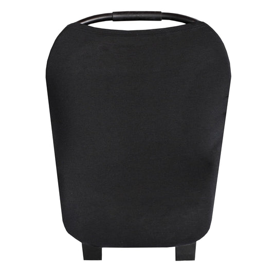 Copper Pearl Multi-Use Cover: Car Seat & Stroller Cover for Sun - Stretchy Fabric, All-Season Use, Stylish Designs, Easy Access for Moms - Midnight