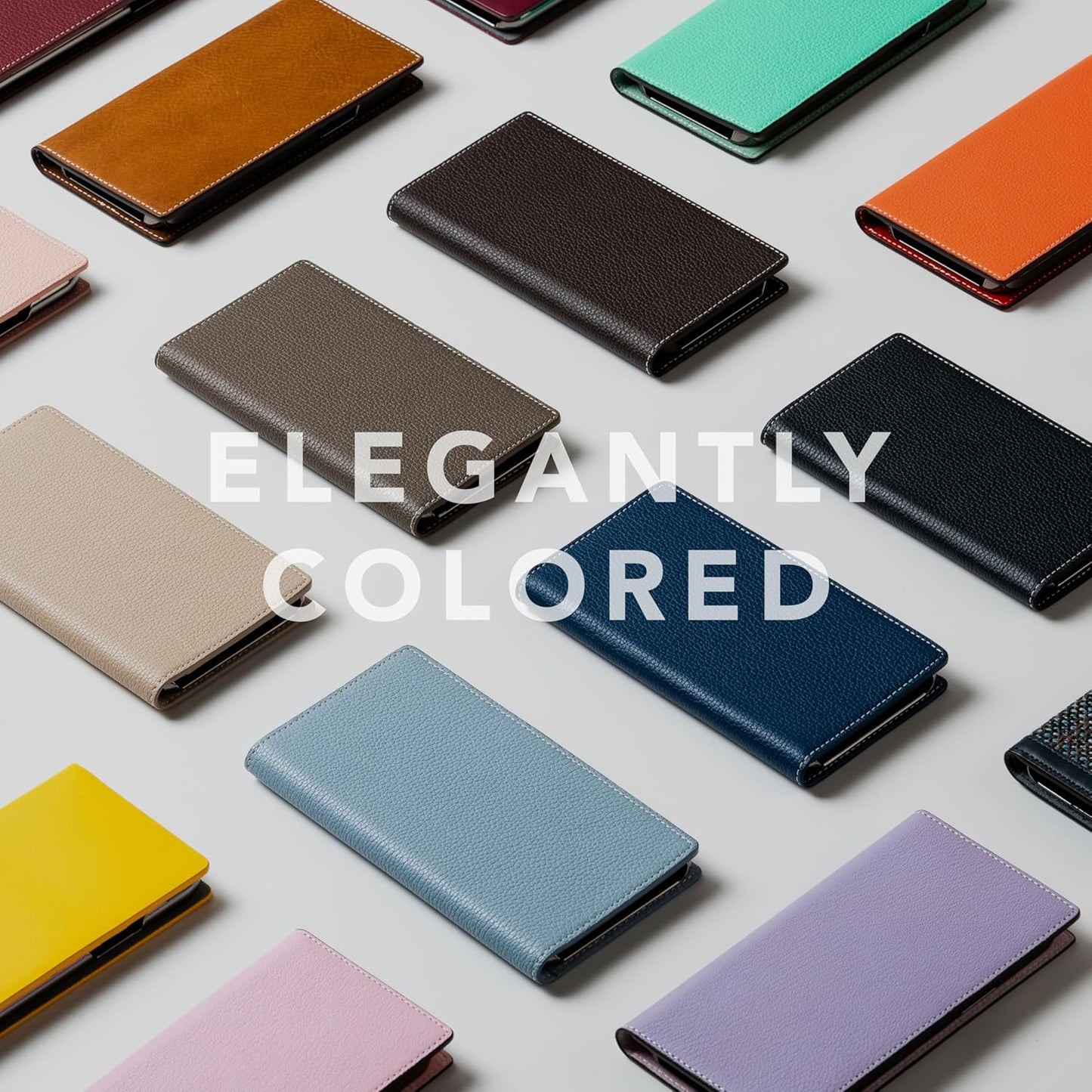 D8 Full Grain Leather Wallet Case for iPhone 15 Pro - [2-in-1] Handcrafted Detachable Diary Style with Magnetic MagSafe Back Cover, Gift Box Included (Etoffe Cream)